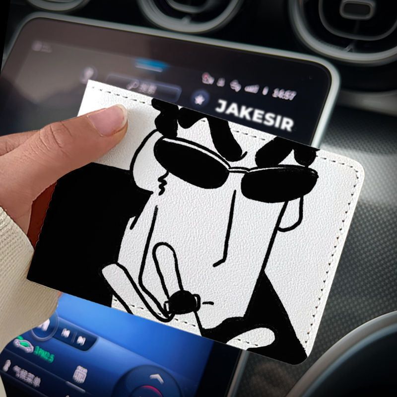 Cute License Protective Cover Driving Motor Card Holder