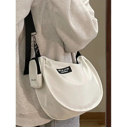 Leisure Dumpling Style Unisex Large Capacity Bags