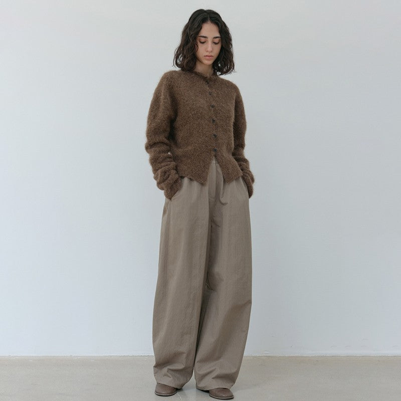 Women's Profile Round Niche Lazy Solid Color Pants