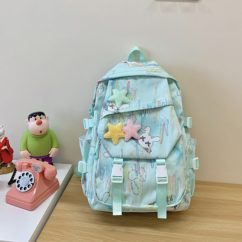 High Female Niche Design Junior Decoration Middle School Students' Schoolbags