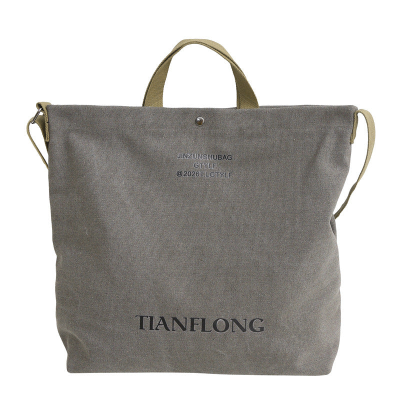Women's & Men's & Canvas Retro Camp Commuter Class Crossbody Bags