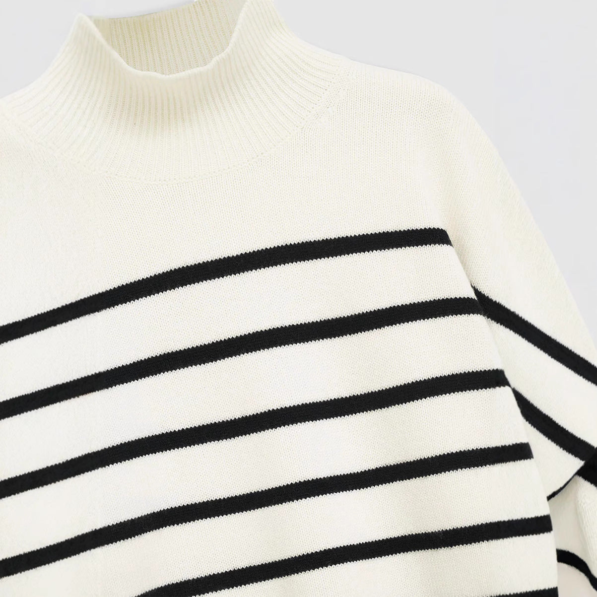 Women's Clearance At Loss No Classic Loose Striped Sweaters