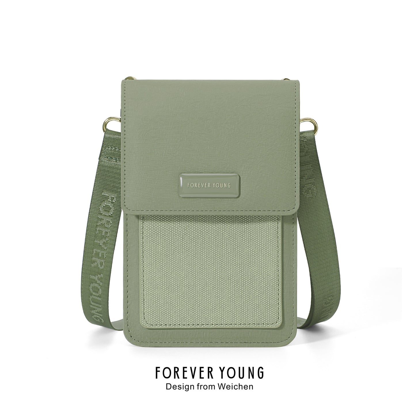 Women's Color Simple Niche Mobile Large Capacity Phone Bags