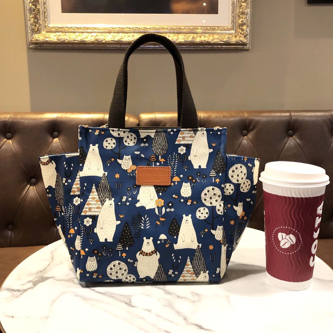 Korean Style Portable Versatile Fashion Cartoon Handbags