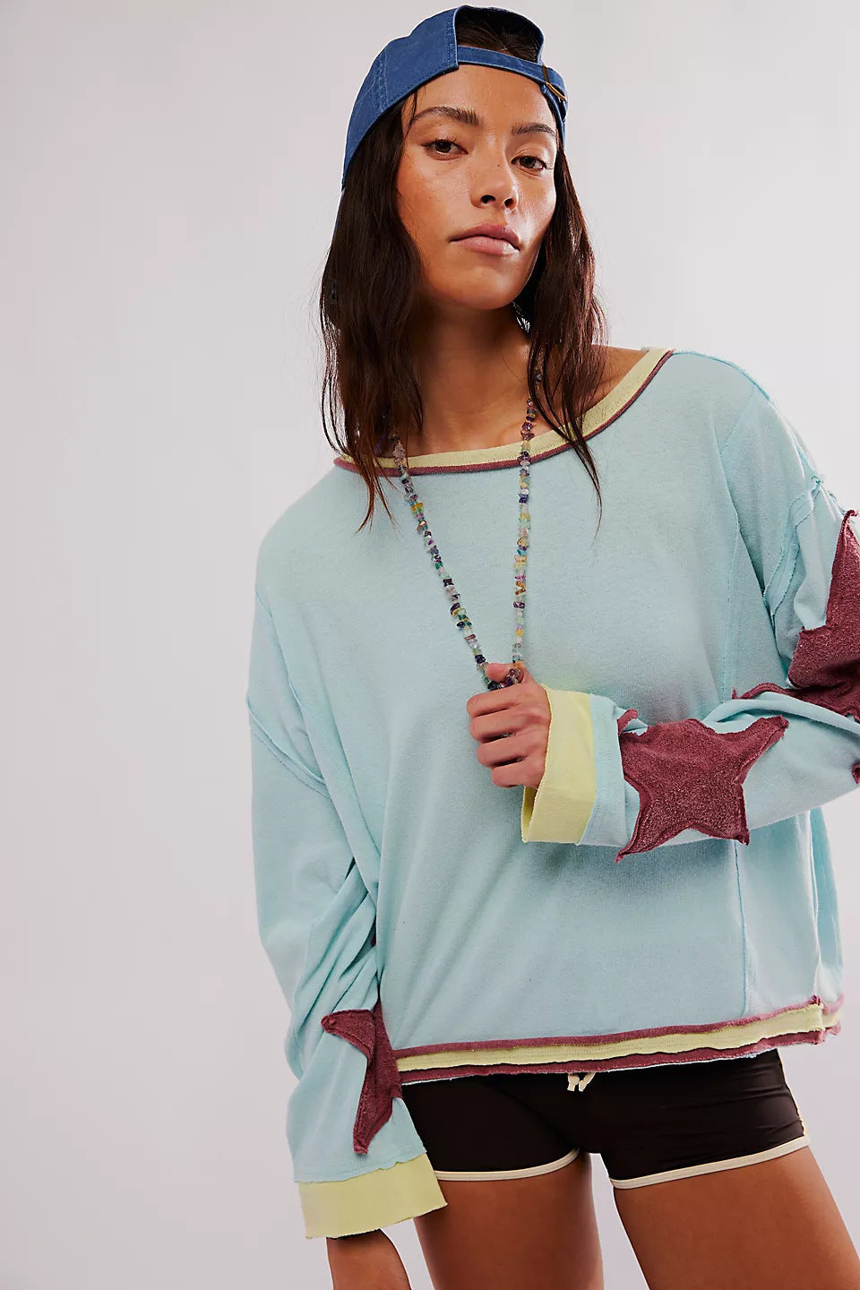 Women's Fashion T-shirt Long Sleeve Round Neck Women's Sweater, Sweater