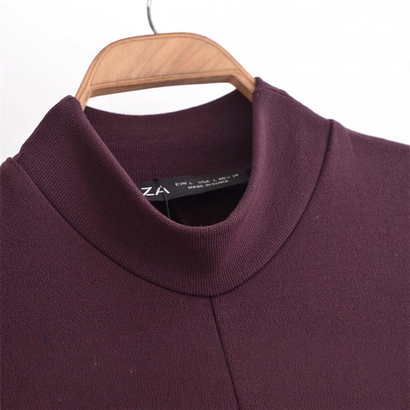 Women's Spring Dress Slim Fit Casual Solid Dresses