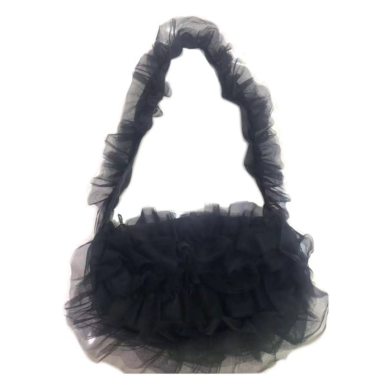 Fungus Frill Fine Yarn Fairy Beautiful Crossbody Bags