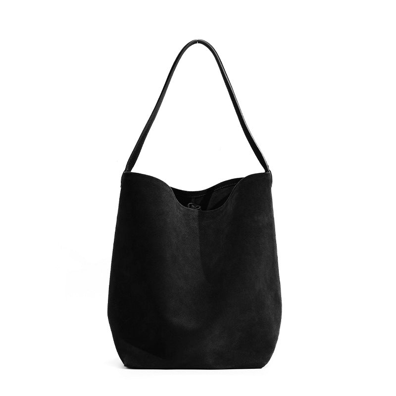 Women's Underarm Cowhide Large Capacity High-grade Shoulder Bags