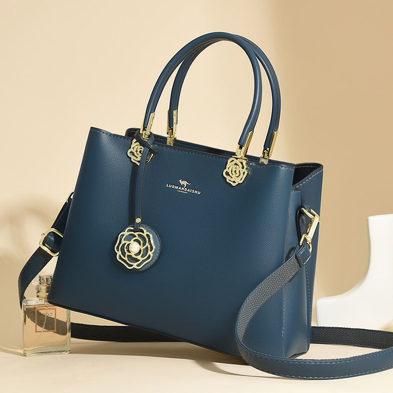 Women's Large Capacity Commuter Style Soft Fabric Handbags