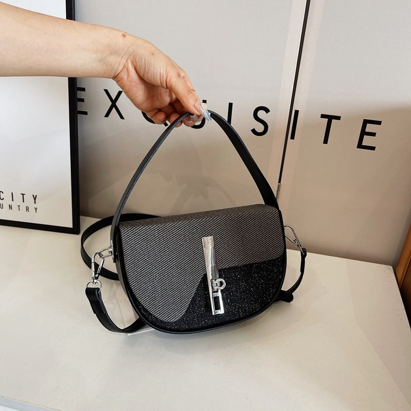 Women's High Sense Trendy Fashion Simple One Crossbody Bags