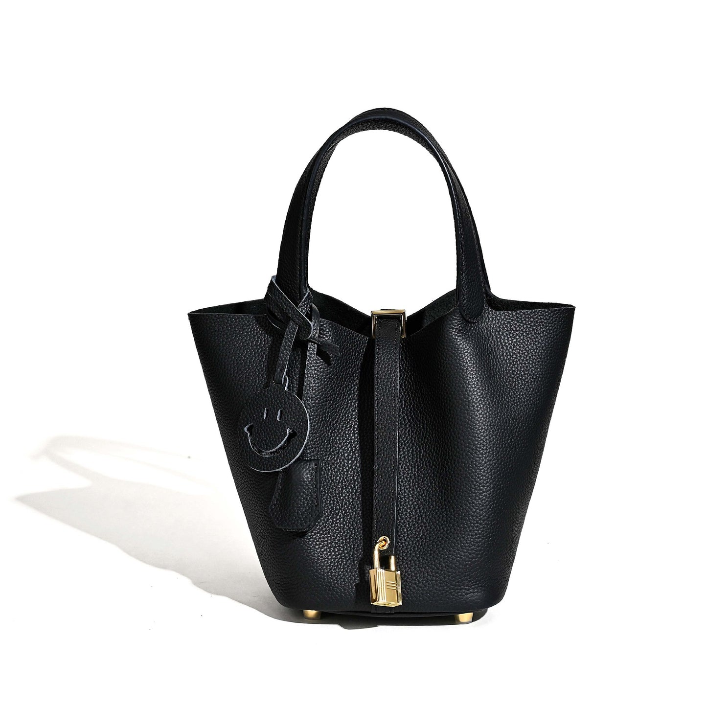 Women's First Layer Cowhide Vegetable Basket Handbags