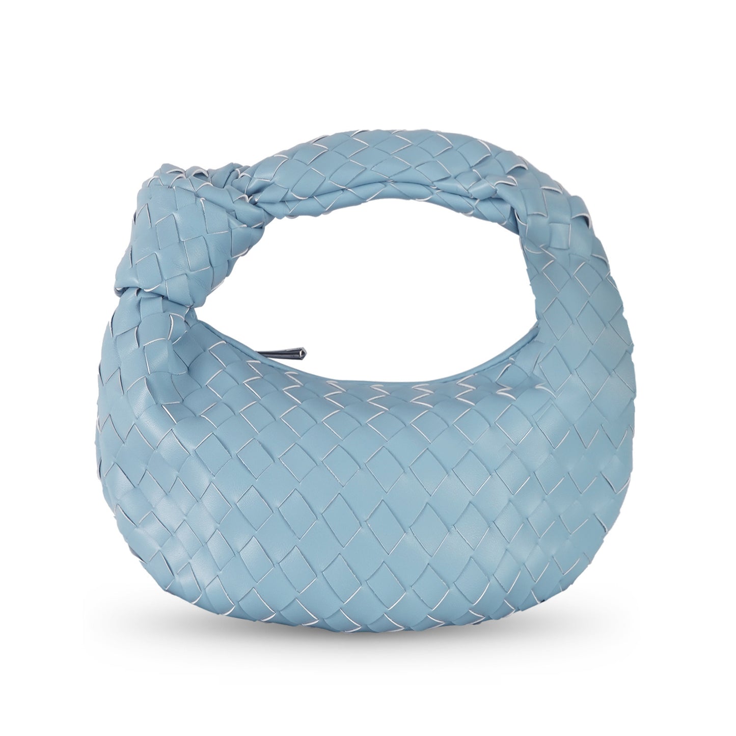 Woven Popular Horn Knotted Portable Underarm Handbags