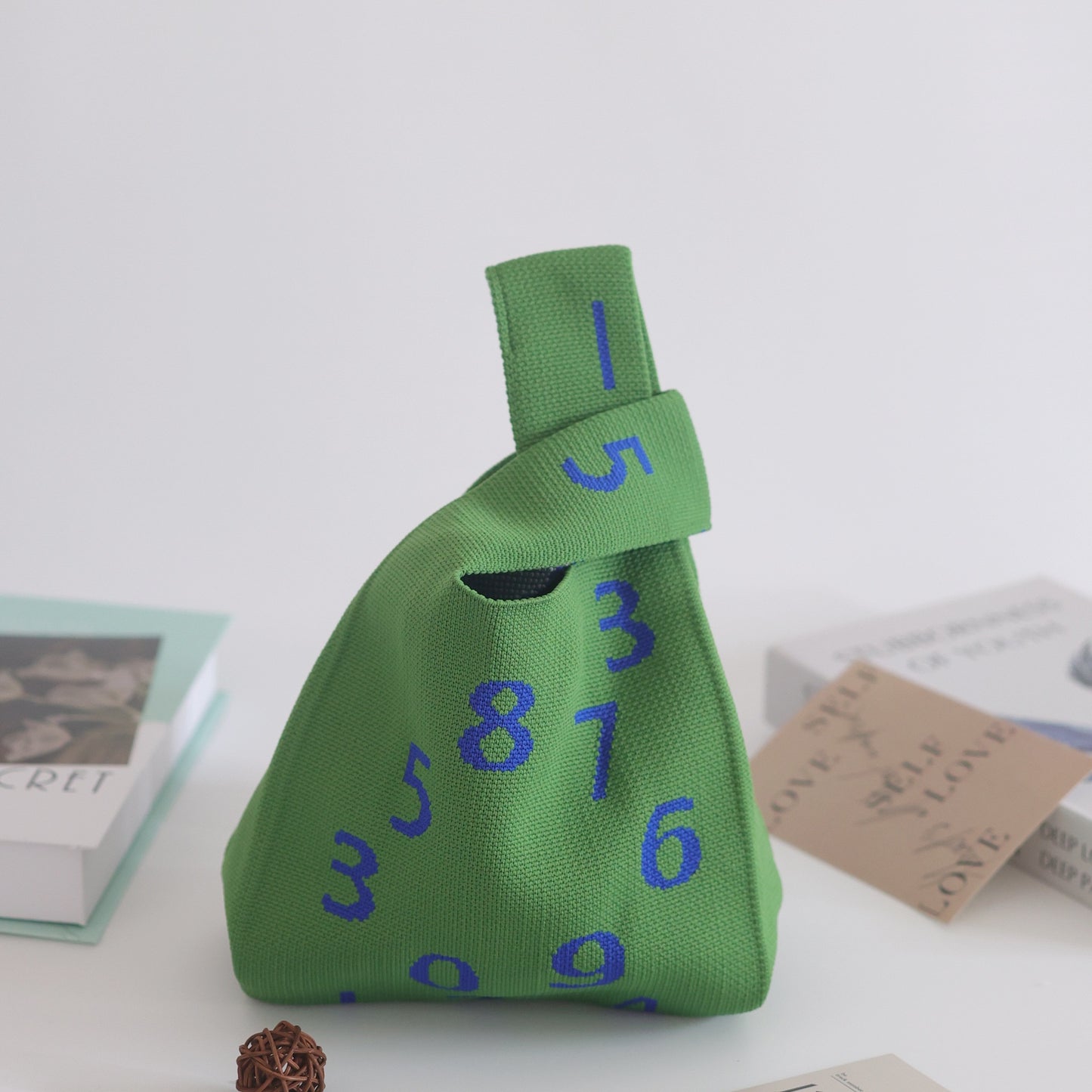 Women's Stylish Knitted Woven Vest Simple Handbags