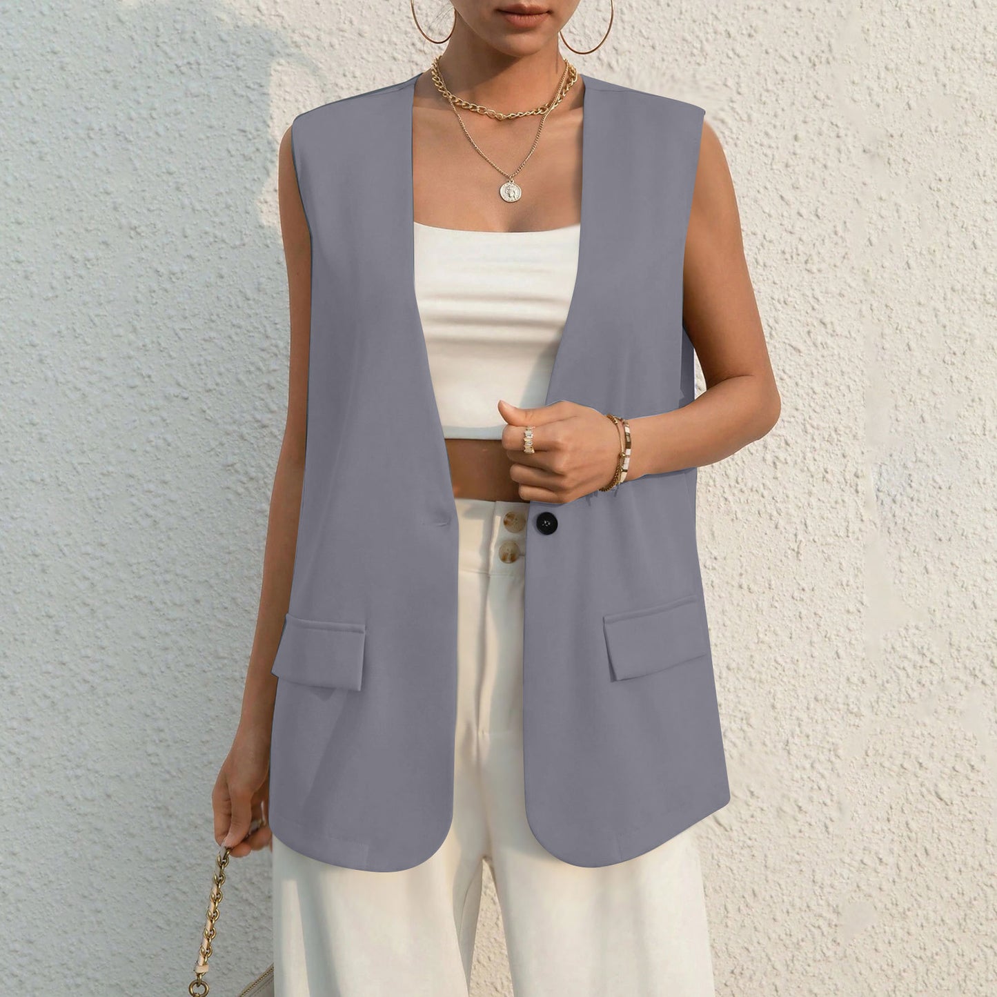 Cool Women's Fashion Slim Fit Elegant Women's Vest