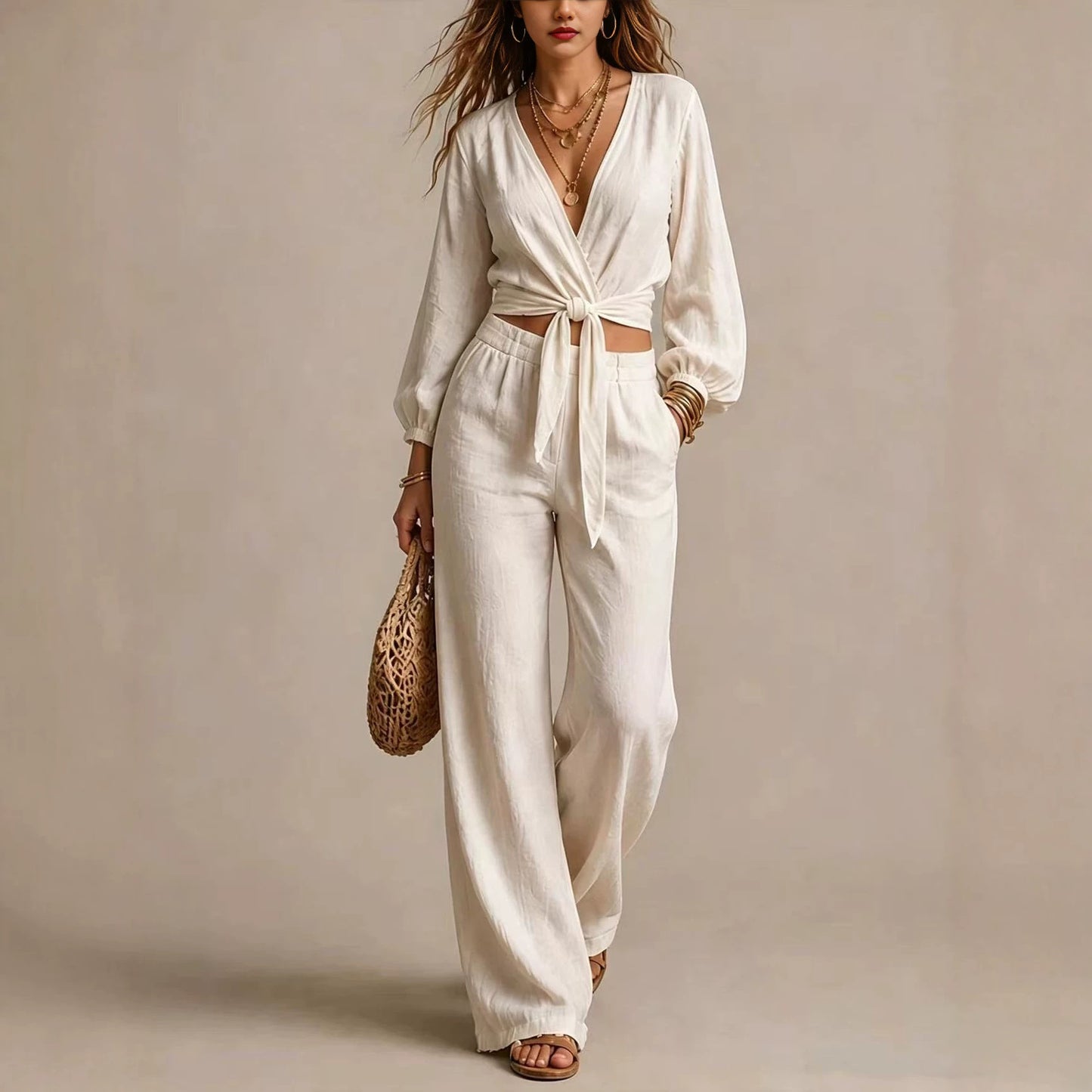 Creative Casual Women's Temperament Leisure Autumn Pants