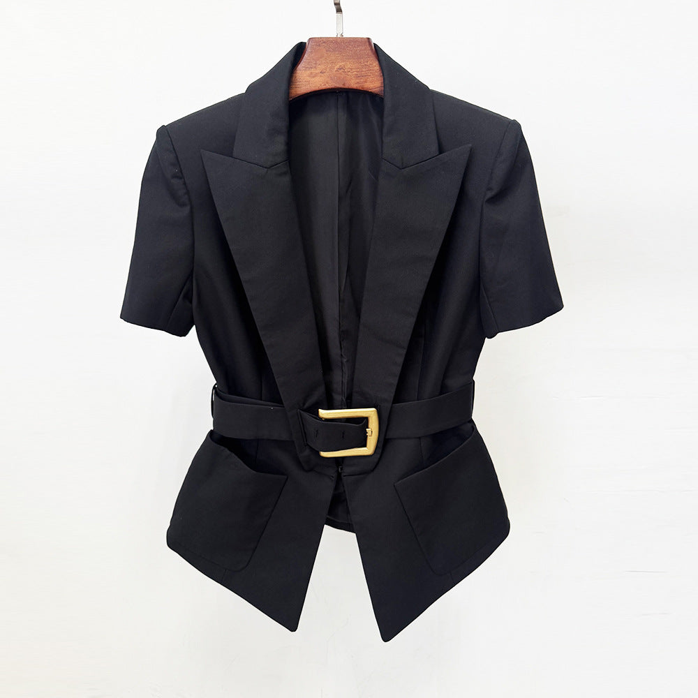 Trendy Attractive Fashion Sleeve Belt Casual Coats