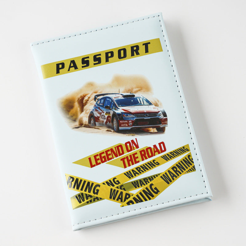 Challenge Blood Style Creative Passport Cover Card Holder
