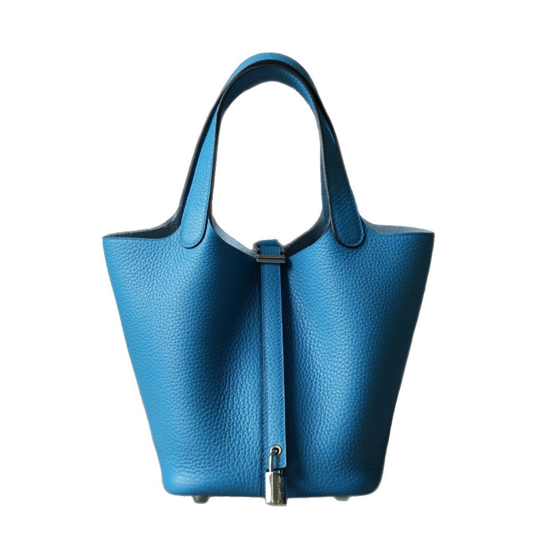 All Steel Hardware Drawing Oil Side Handbags