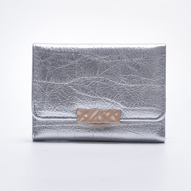 Women's Korean Style Solid Color Simple Ladies Wallets