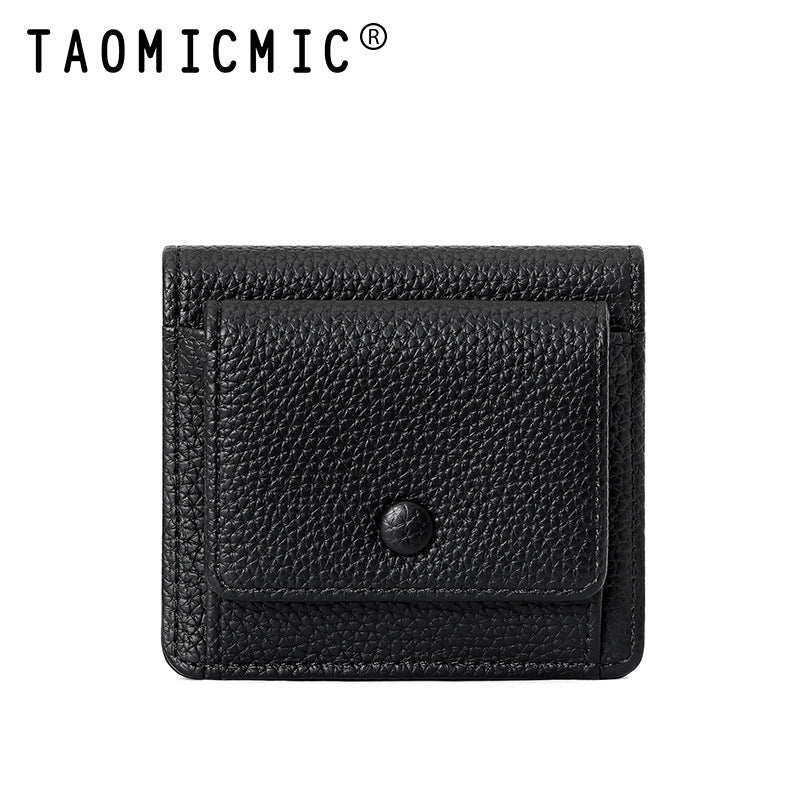 Women's Two-fold Simple Short High-grade Thin Card Holder