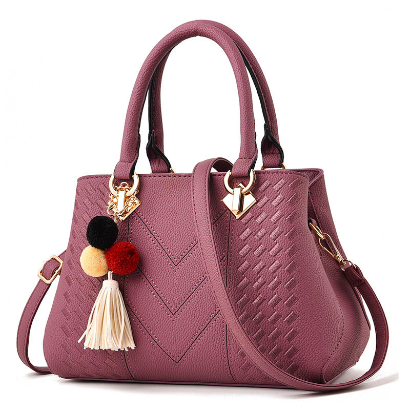 Women's Classic Beautiful Korean Fashion Generous Shoulder Bags