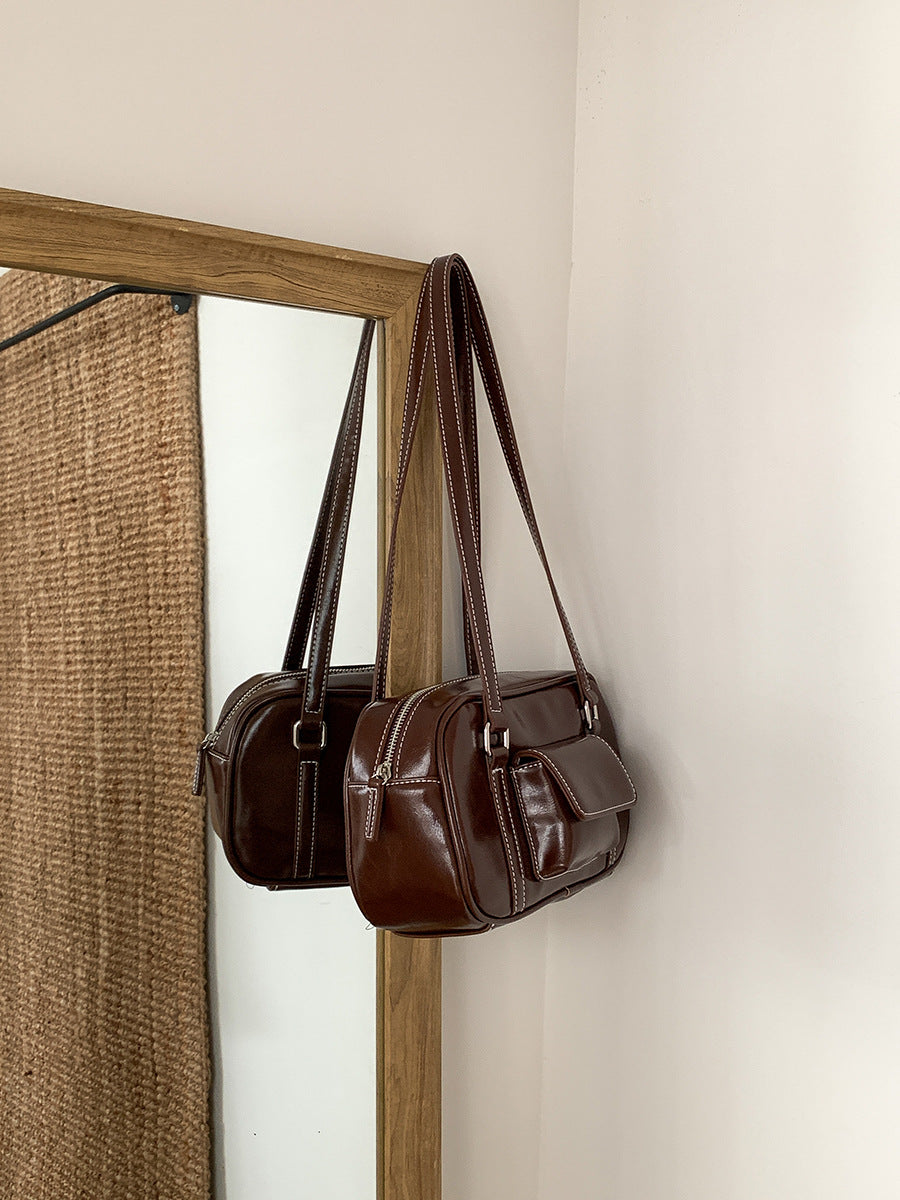 Women's Large Capacity High-grade Niche Style Underarm Shoulder Bags