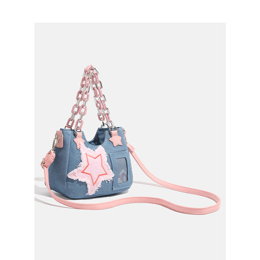 Peripheral Secondary Medium Food Volume Daily Cartoon Shoulder Bags