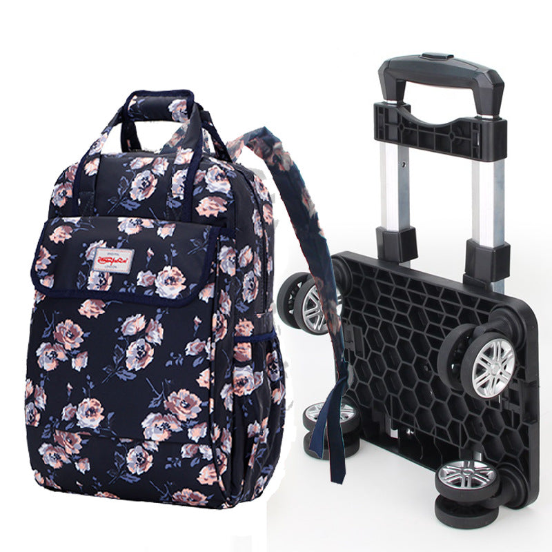 Removable Boarding Waterproof Canvas Printing Folding Travel Bags
