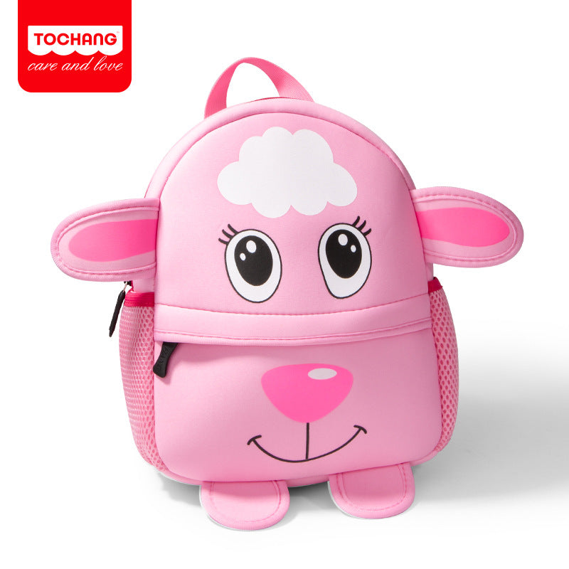 Children's Elegant Cartoon Cute Animal Neoprene Kindergarten School Bags