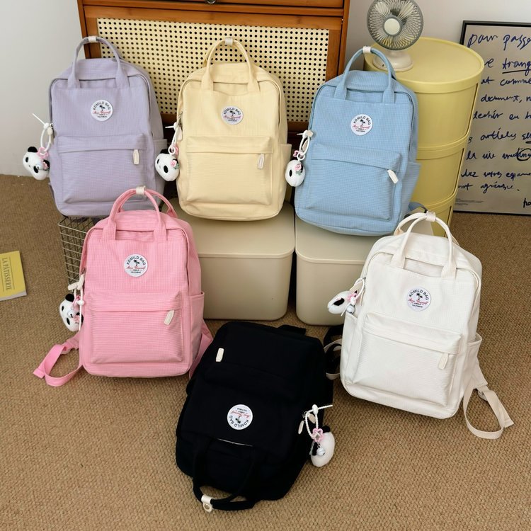 Junior High College Large Capacity Female Backpacks