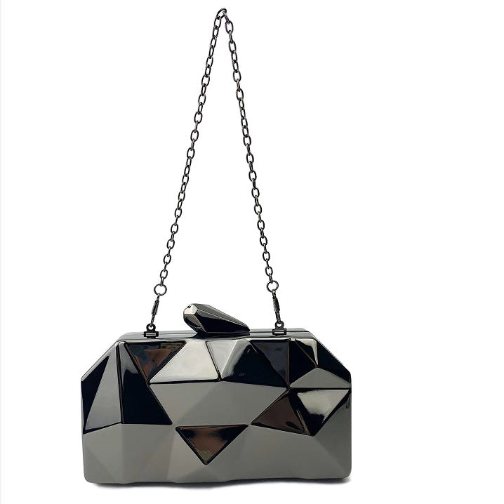 Acrylic Shiny Box Mini Clutch Banquet Evening Bags