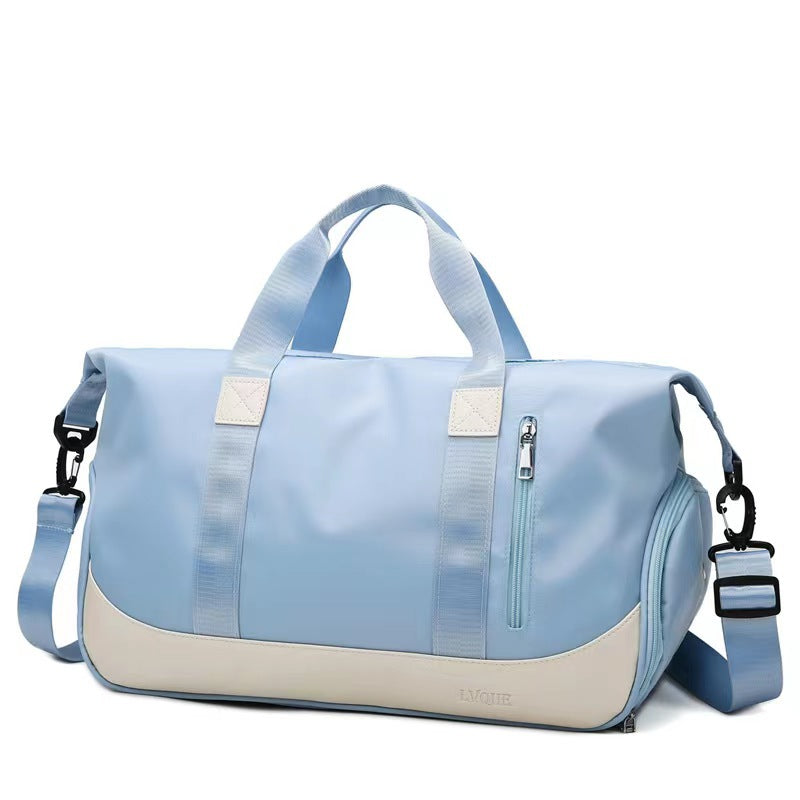 Yoga Dry Wet Separation Coverable Short-distance Large Travel Bags