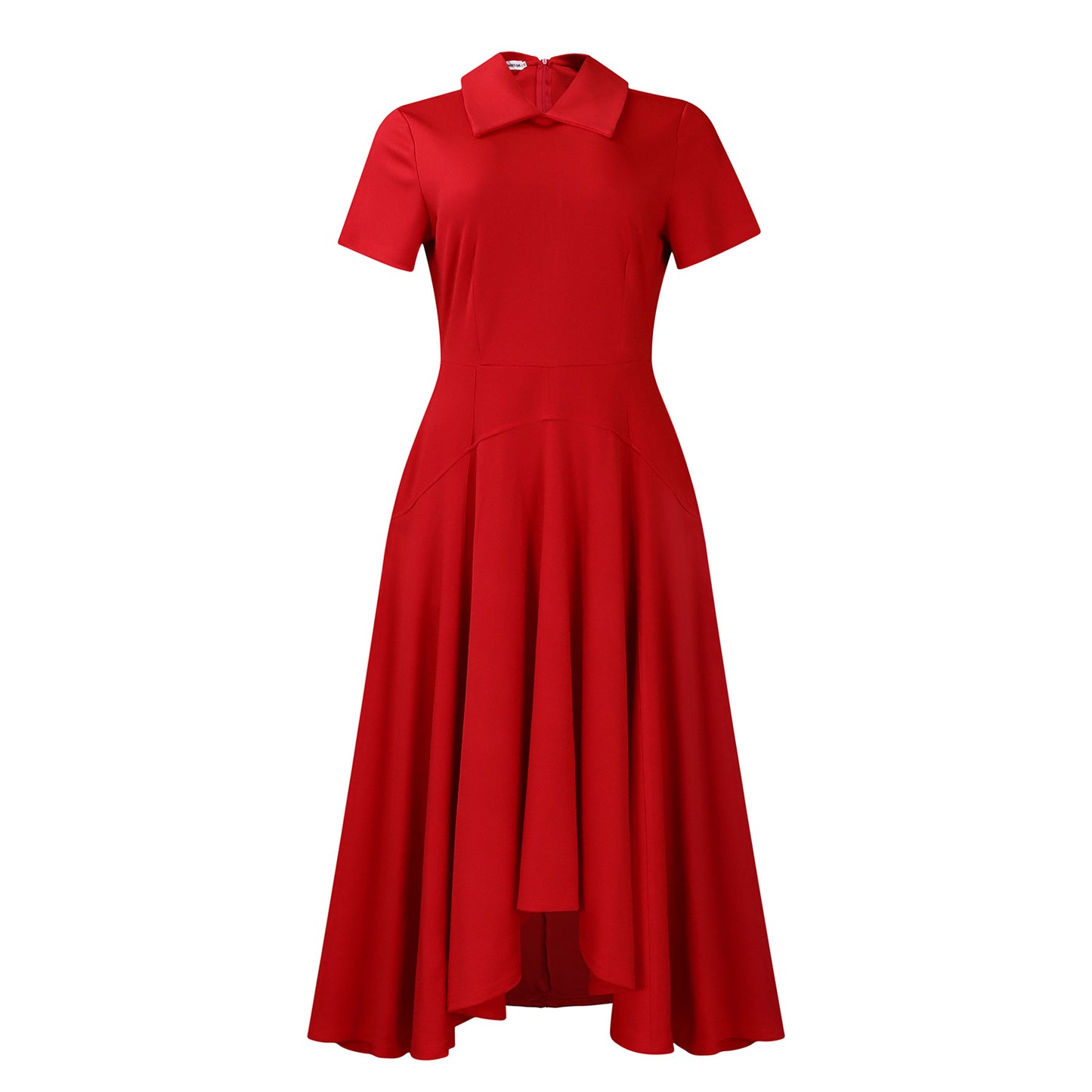 Women's Fashion Temperament High Waist Banquet Large Dresses
