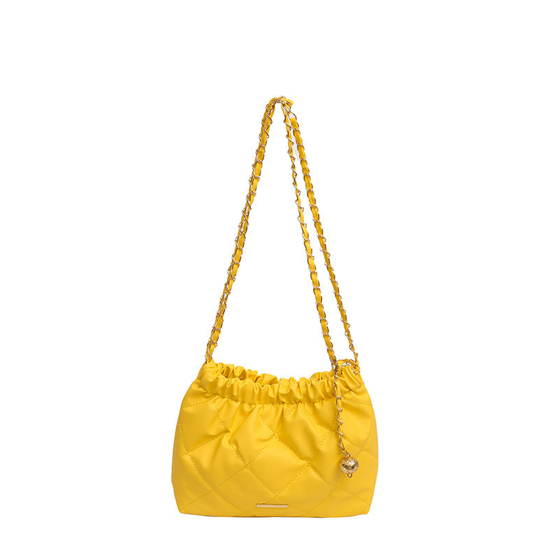 Women's Popular Summer Fashion Rhombus Commuter Solid Crossbody Bags
