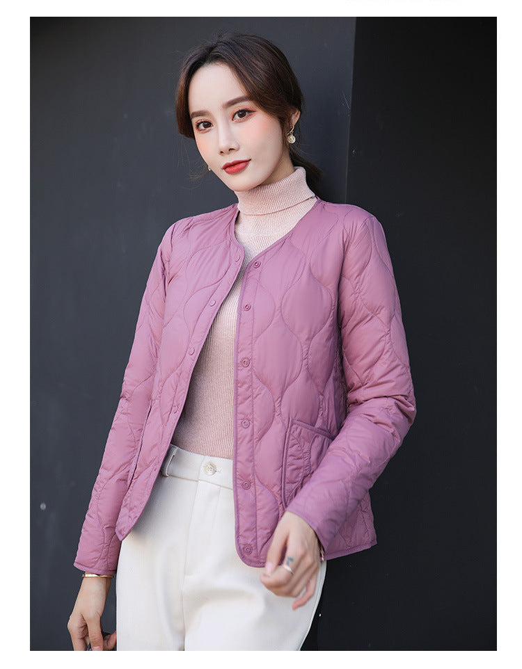 Women's Down Liner Bottoming Western Style Warm Jackets