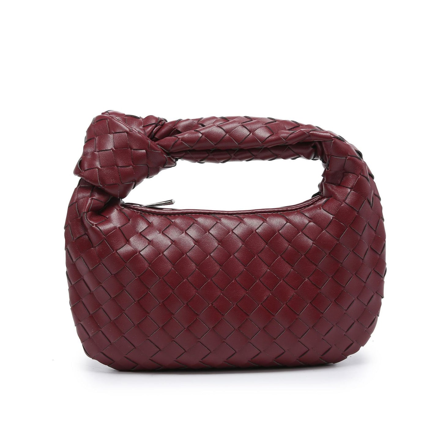 Woven Popular Horn Knotted Portable Underarm Handbags