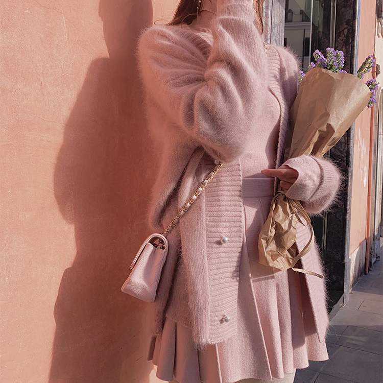 Mink Fairy Sky Outerwear Loose Gentle Coats
