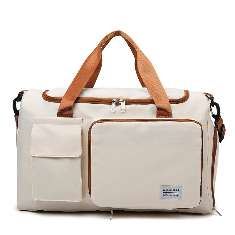 Spring Foldable Hand-held Large Capacity Excursion Travel Bags