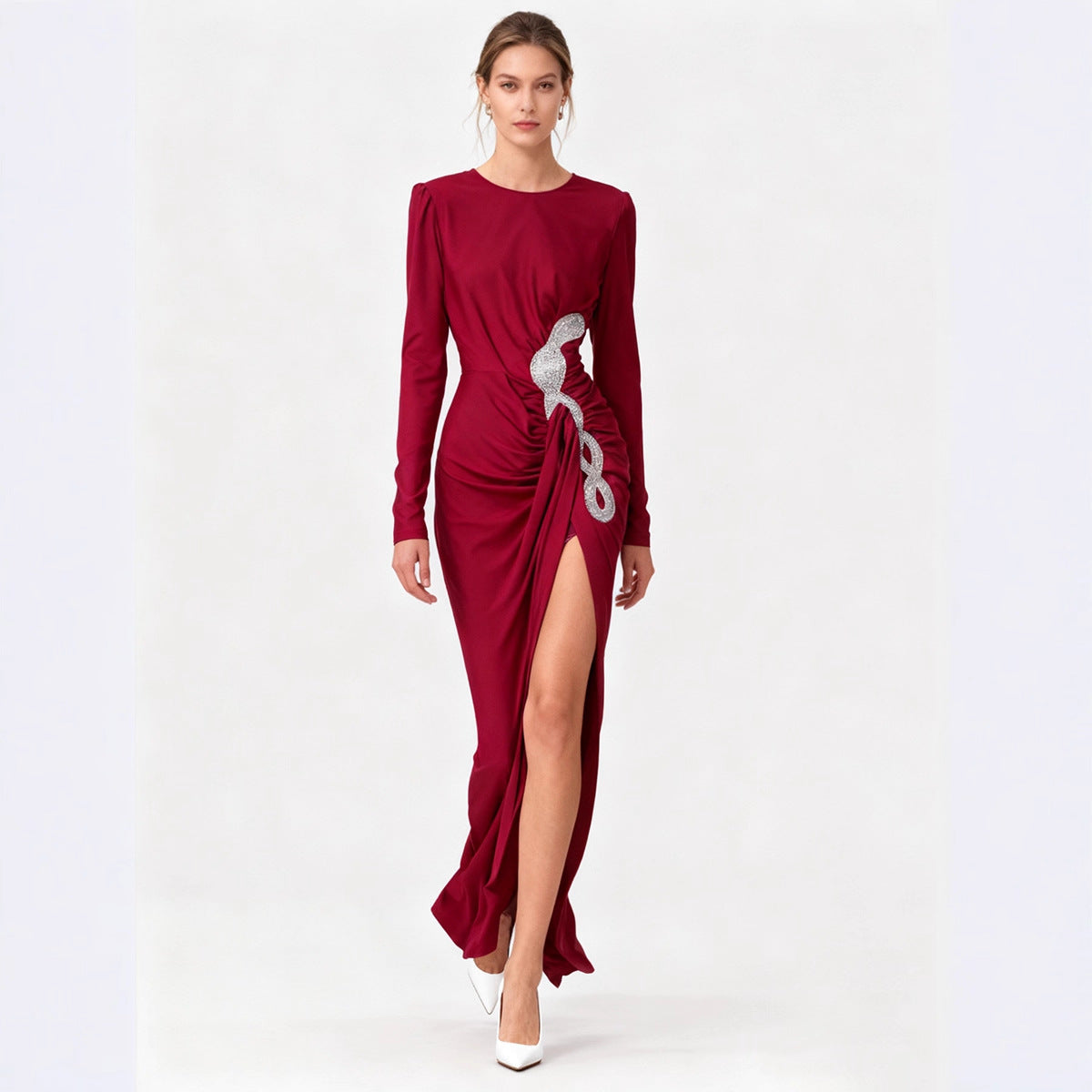 Women's Long Dress Autumn High-grade Fashion Sleeve Dresses