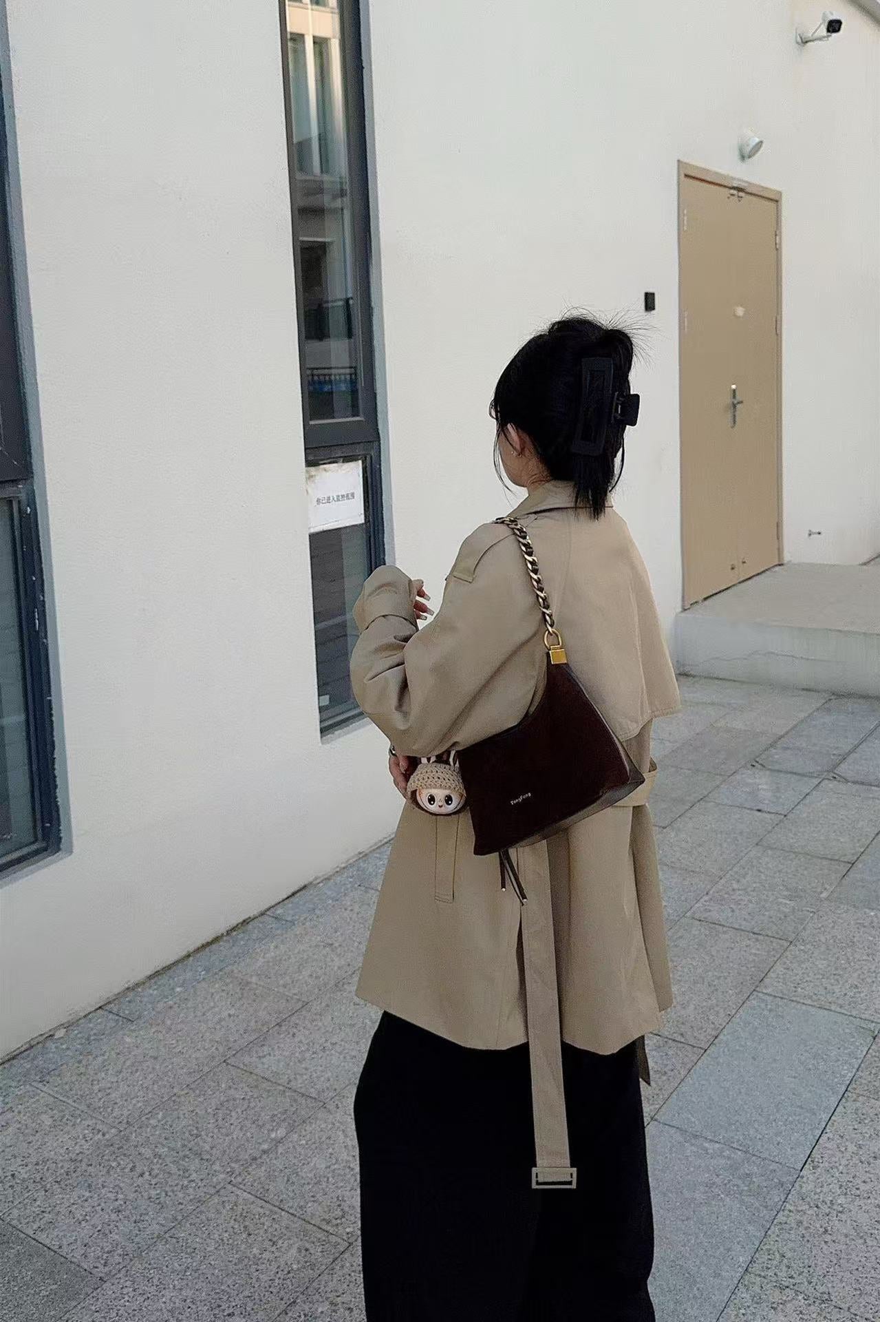 Women's Red High Quality Frosted Fashionable Stylish Handbags