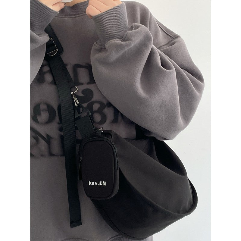 Leisure Dumpling Style Unisex Large Capacity Bags