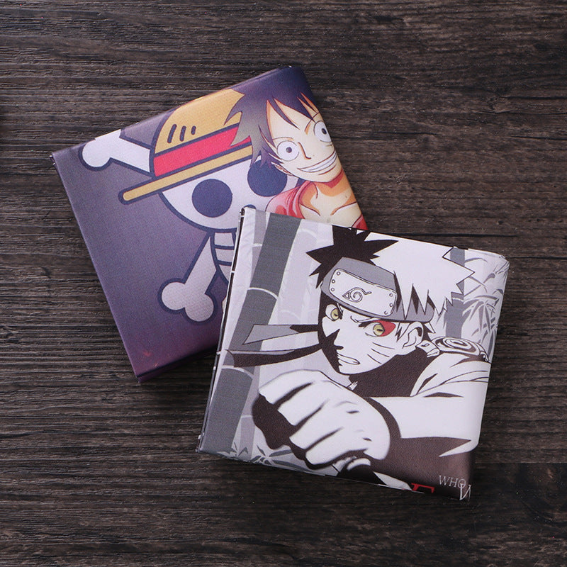 Men's Cartoon Animation Male Female Short Gift Ladies Wallets