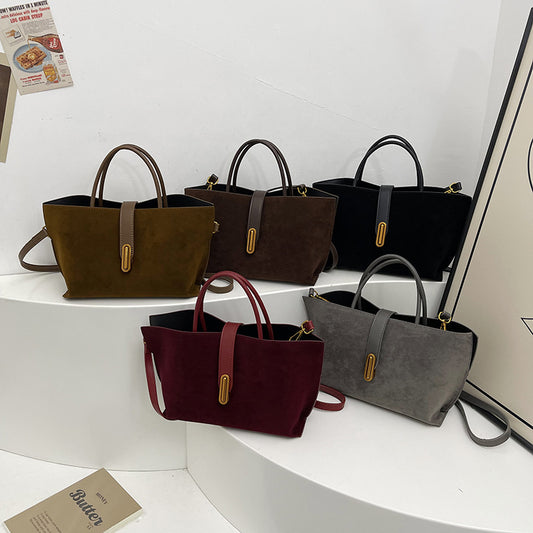 Cool High-grade Autumn Retro Style Fashionable Shoulder Bags
