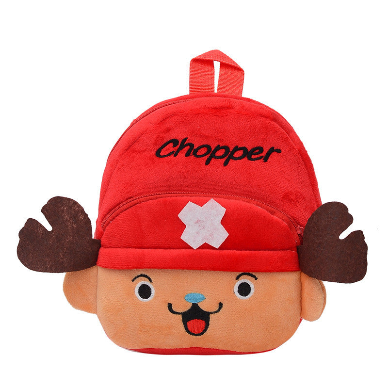 Classy Cute For Boys Cartoon Plush Backpacks