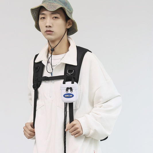 Women's & Men's & Earphone Halter Mini Fashionable Decoration Men's Messenger Bags