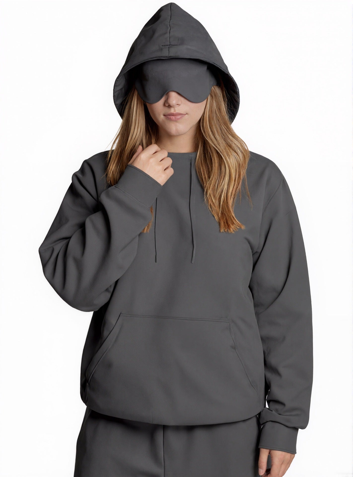Women's Wear With Built-in Eye Mask Hoodie Sweaters