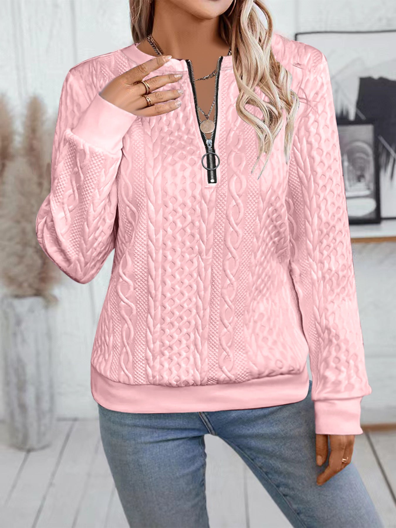 Trendy Durable Casual Neckline Zipper Sleeve Shorts