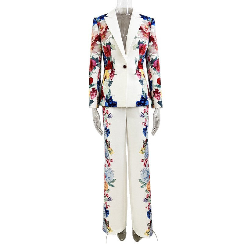 Creative Charming Bright Digital Printing Two-piece Jackets