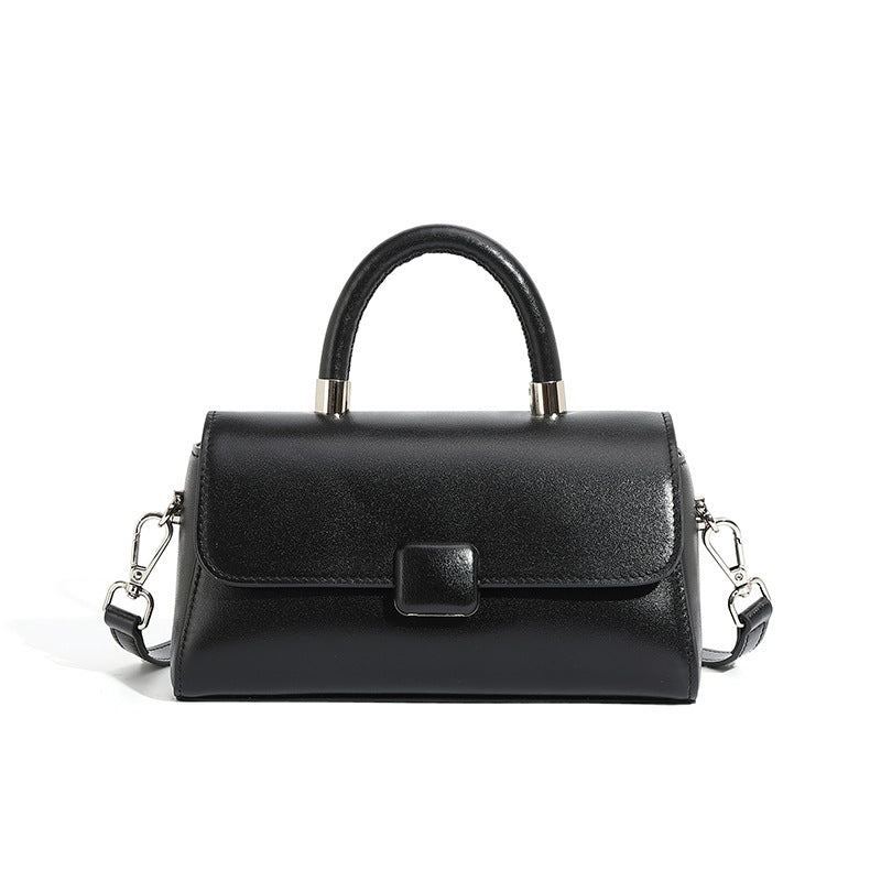 Women's Genuine Leather Light Luxury Minority High-grade Handbags