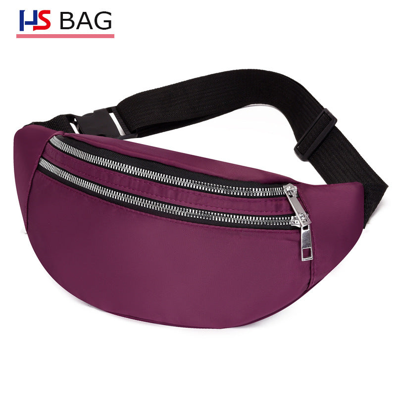 Waterproof Oxford Composite Cloth Large Capacity Stall Men's Waist Packs